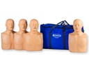 4 MANNEQUINS CPR PRACTI-MAN ADVANCE