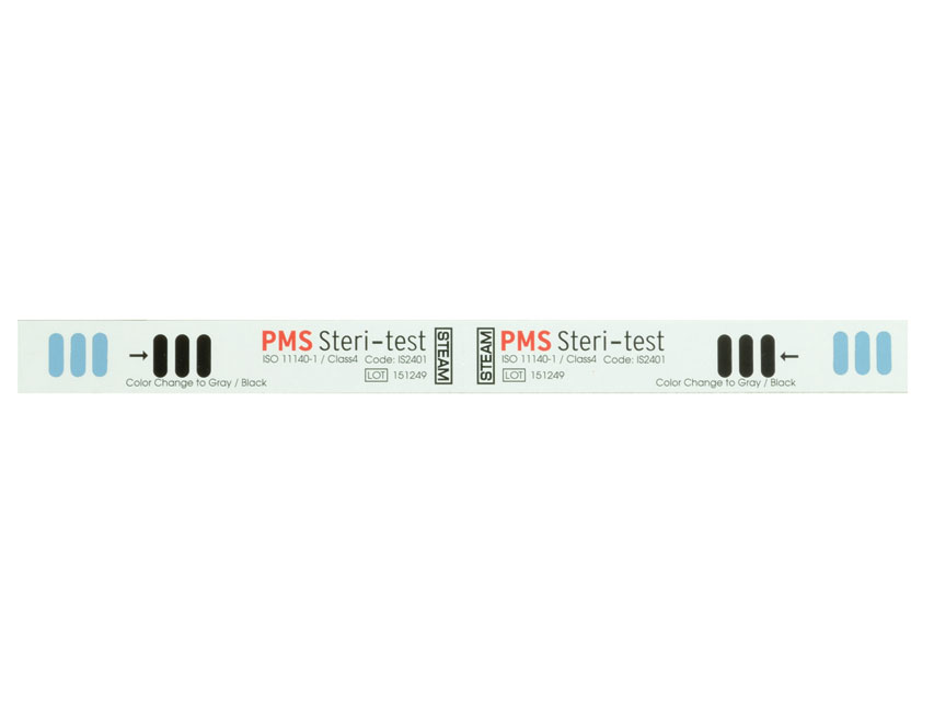 CLASS 4 MULTI-VARIABLE STEAM STRIPS - dual - box of 250