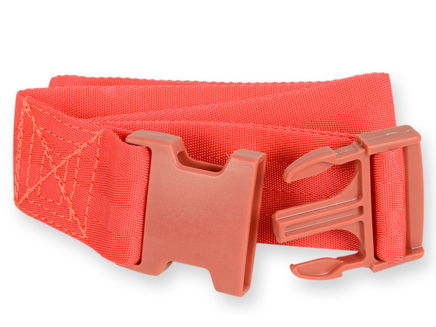 CEINTURE - fermeture en plastique - rouge