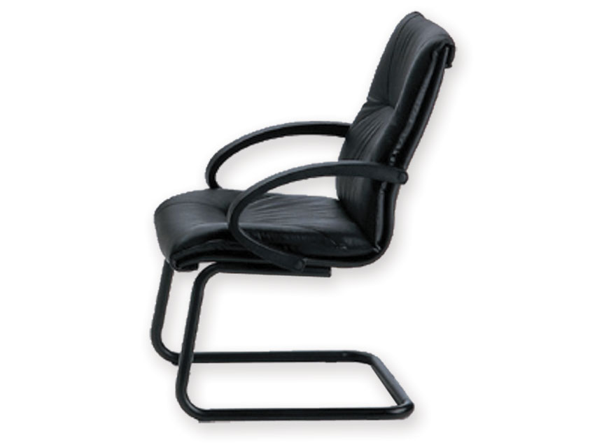 SALISBURGO EXECUTIVE CHAIR - leather - cantilever