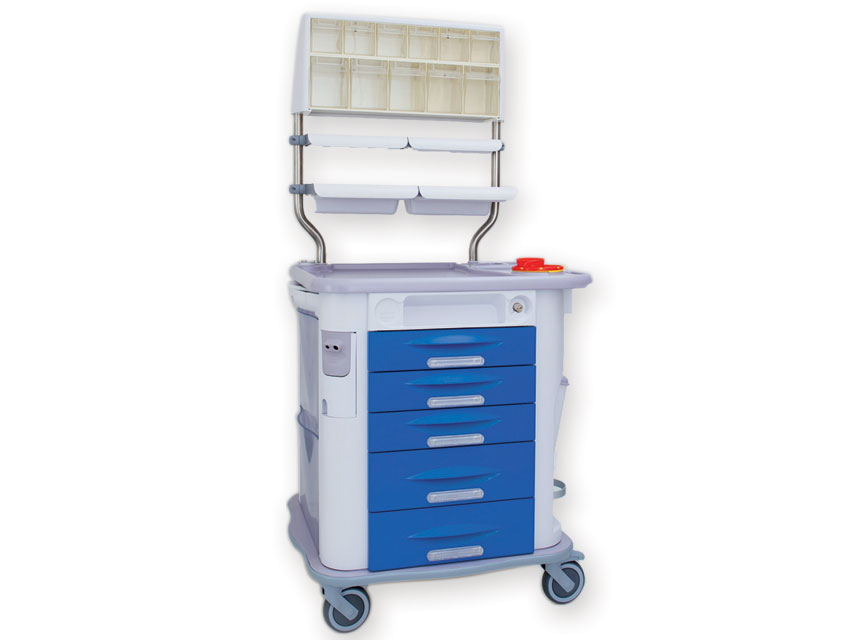 AURION DRESSING TROLLEY - blue