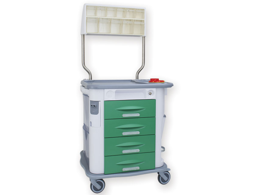 AURION THERAPY TROLLEY - green