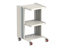 EASY POWER CART - 2 shelves 40x36 cm + base