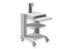 PRO CART - 2 shelves, keyboard, monitor support