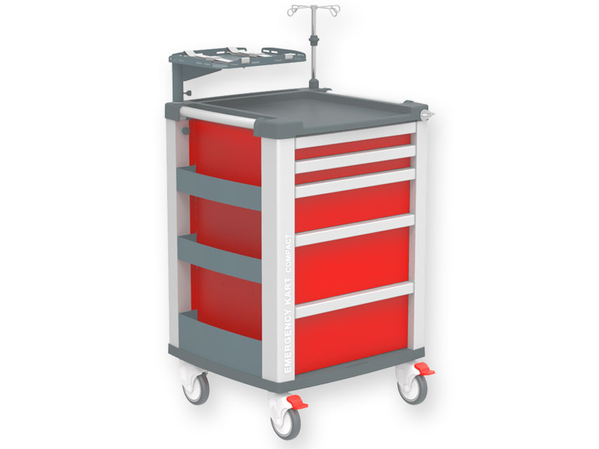 COMPACT KART D’URGENCE rouge