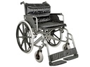 FAUTEUIL ROULANT EXTRA-LARGE - acier