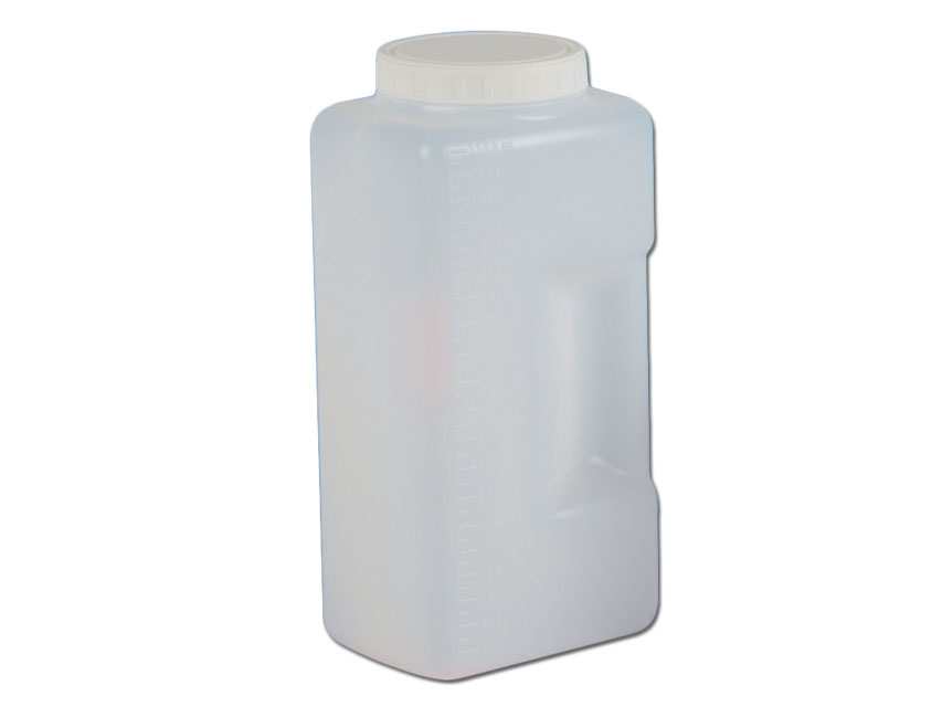 FLACON URINAIRE 24 HEURES avec poignet ergonomique 2000 ml - boîte de 54