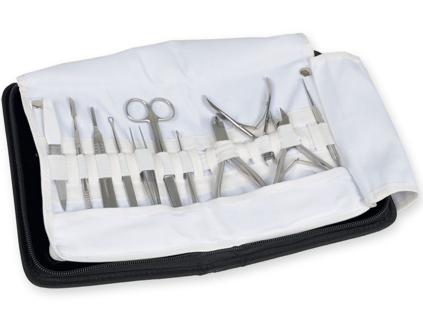 PODIATRY PROFESSIONAL KIT - 11 pieces