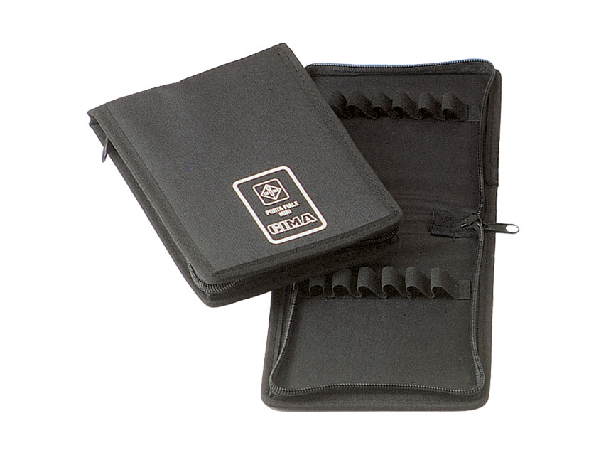 MINI VIALS BAG - black nylon zip