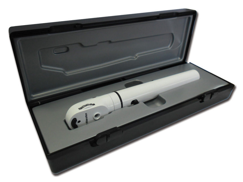 E-SCOPE F.O. OPHTHALMOSCOPE - LED 3.7V - white in rigid case