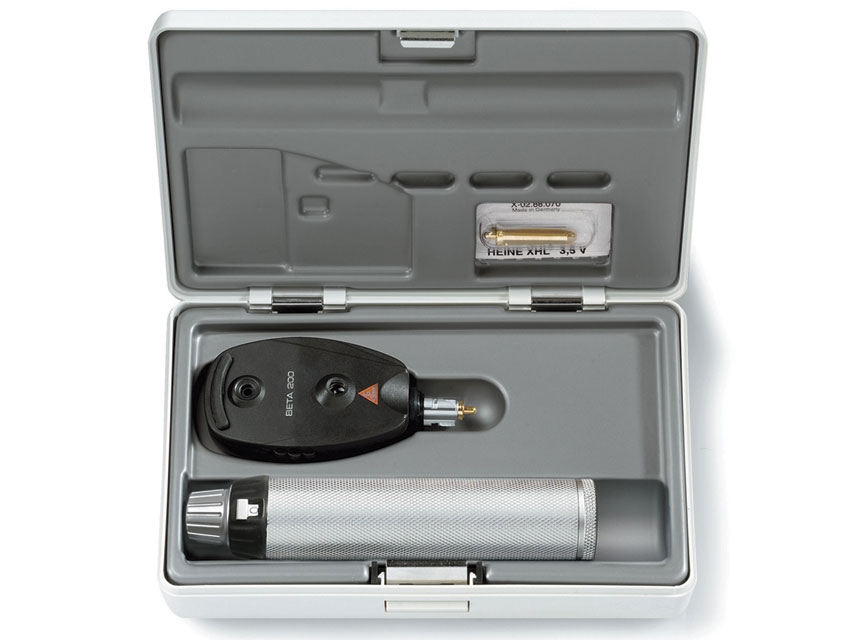 &quot;P16&quot; HEINE BETA 200 F.O. OPHTALMOSCOPE - 3,5V Li-Ion - C-144.27.388