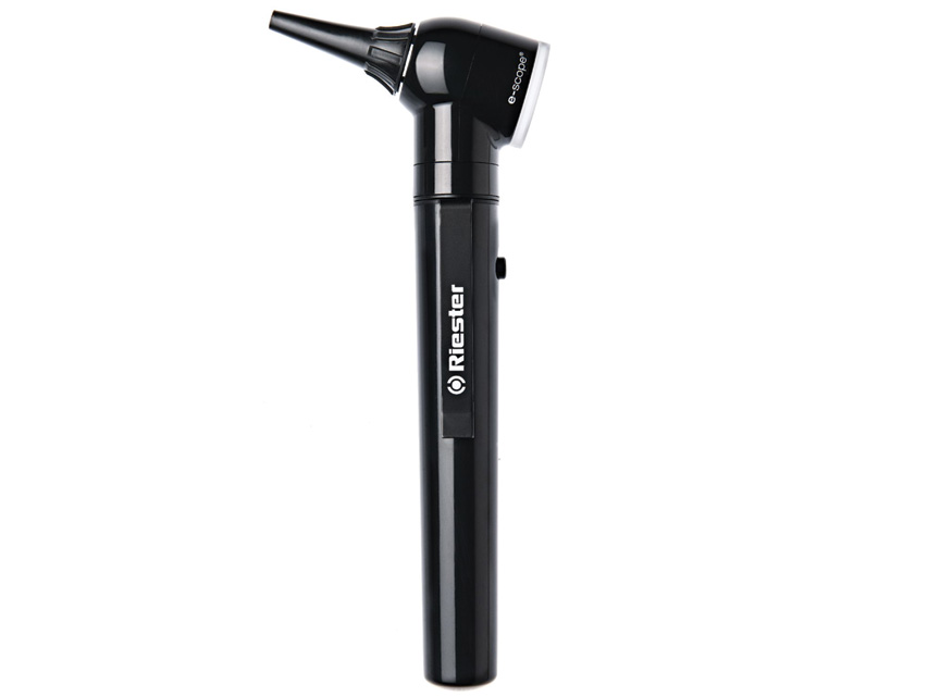 OTOSCOPE E-SCOPE - XÉNON 2,5V - noir avec sacoche