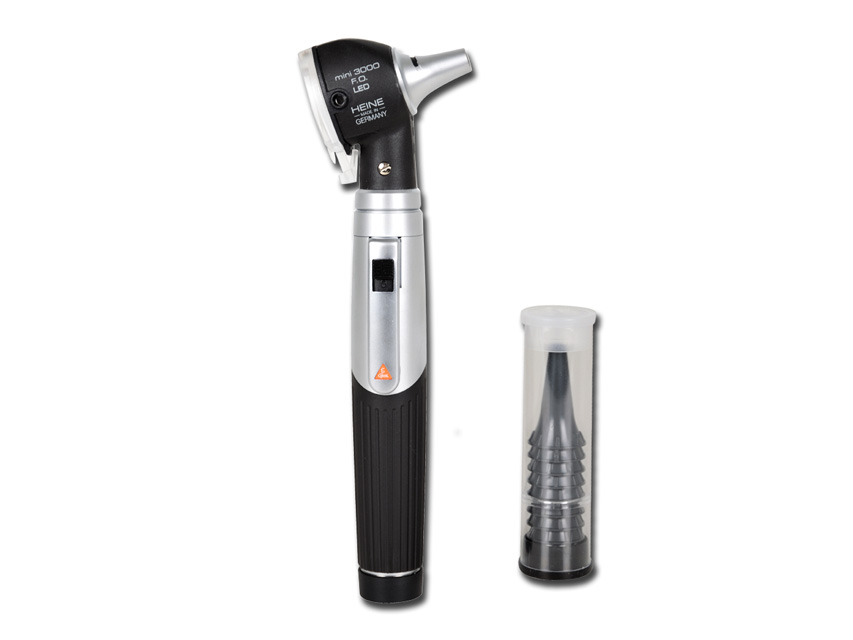 HEINE MINI 3000 F.O.LED OTOSCOPE - black