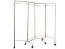 4 WING SCREEN with castors - without curtains