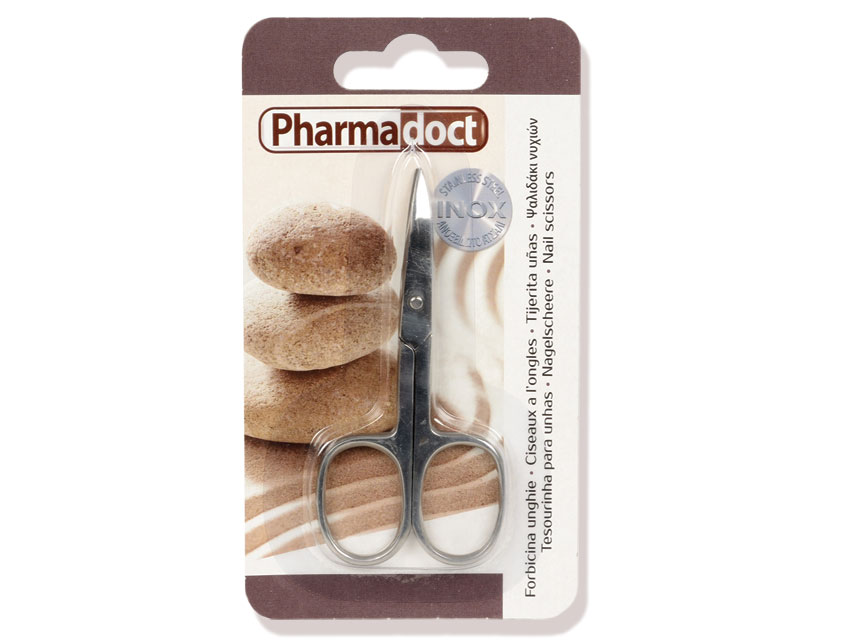 PHARMADOCT NAIL SCISSORS - carton of 12 boxes  