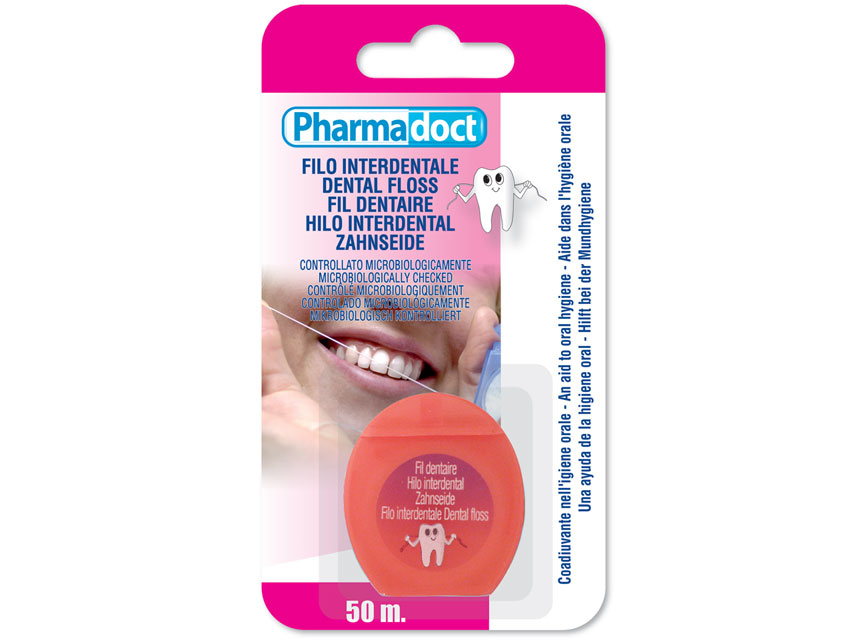 PHARMADOCT DENTAL FLOSS - carton of 12 boxes