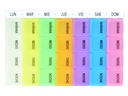 7-DAY EASY PLANNER x4 - Spanish