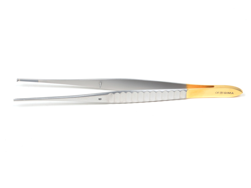 GOLD GILLIES DISSECTING FORCEPS - 15 cm