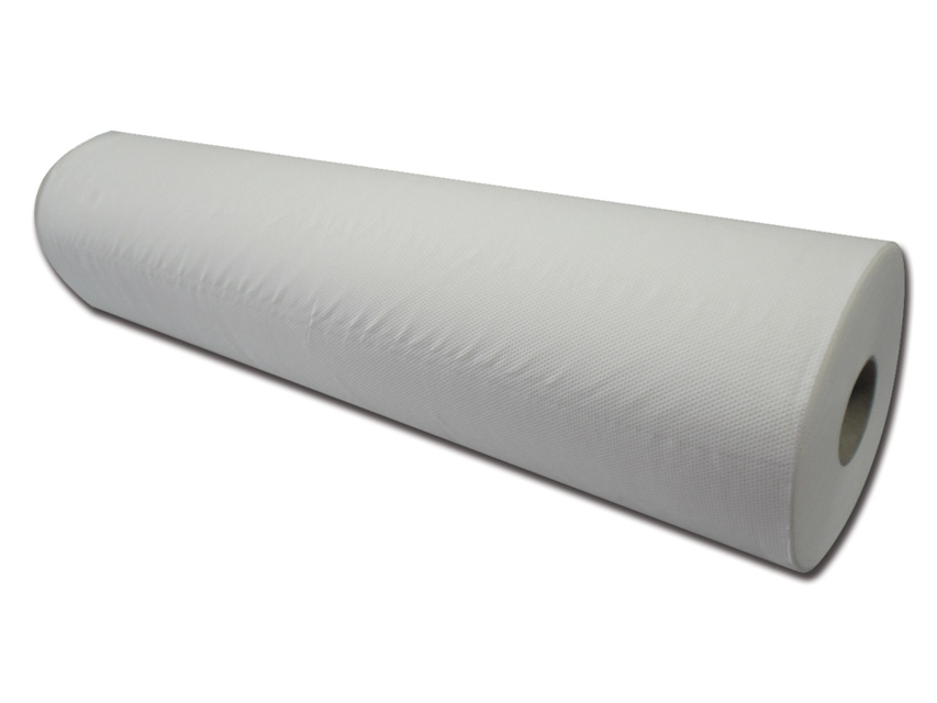 EMBOSSED 1 PLY COUCH ROLL - 95m x 50cm - 6 rolls