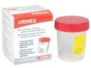 RÉCIPIENT URINE 120 ml avec boite - stérile - boîte de 100