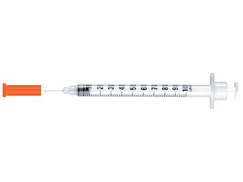 INSULINE SYRINGES NO-DEAD SPACE 30G - 0.5 ml