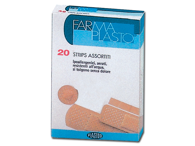 ADHESIVE PLASTERS 4 mixed sizes - 100 box of 20