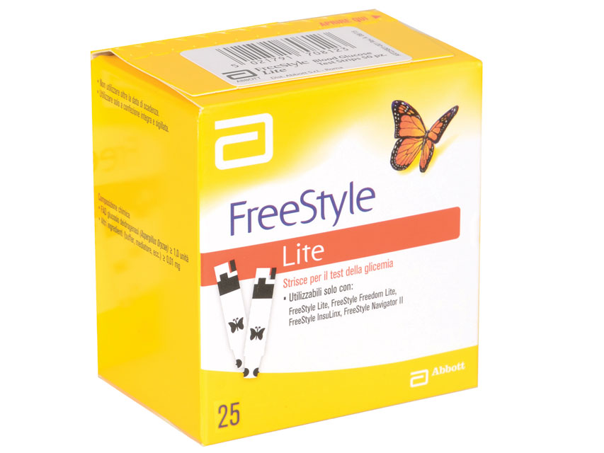 Bandelettes glucose Abbott Freestyle Lite