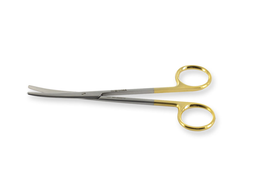 GOLD METZENBAUM SCISSORS curved