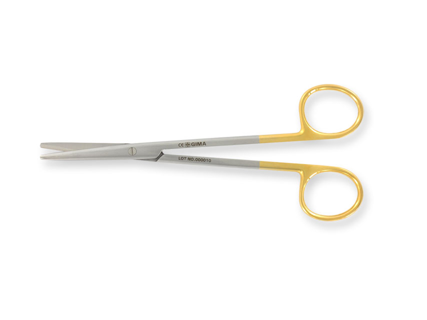 GOLD METZENBAUM SCISSORS straight