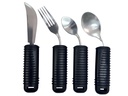 CUTLERY SET (fork, knife, small and large spoon) - set of 4