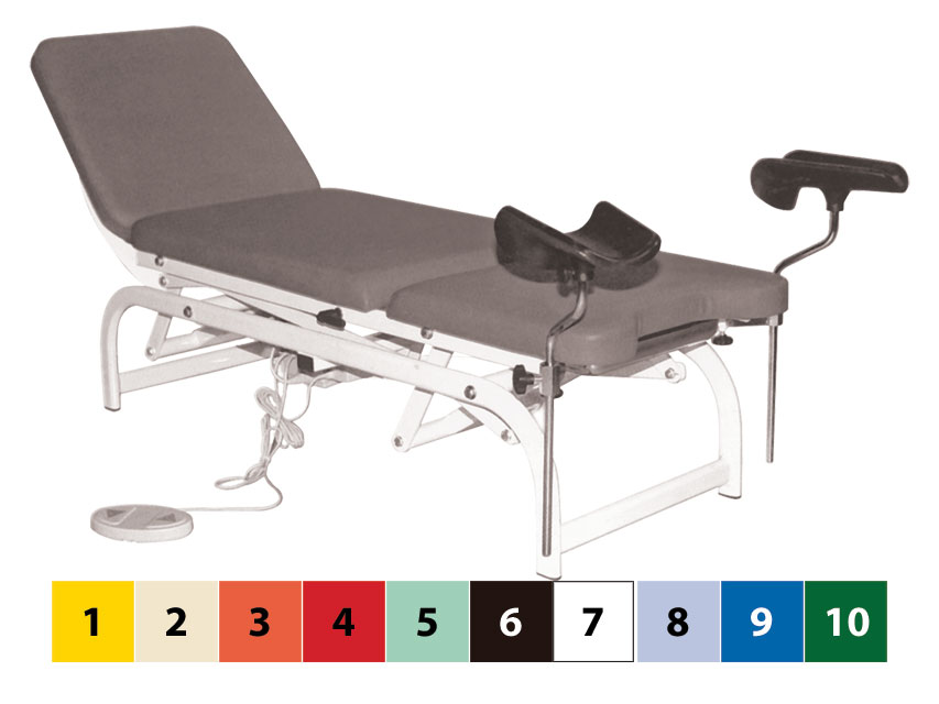 LIT GYNÉCOLOGIQUE HAUTEUR RÉGLABLE