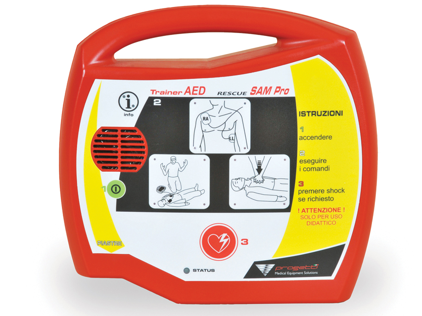 SIMULATEUR SAM PRO pour Rescue Sam defibrillateur semiautomatique AED