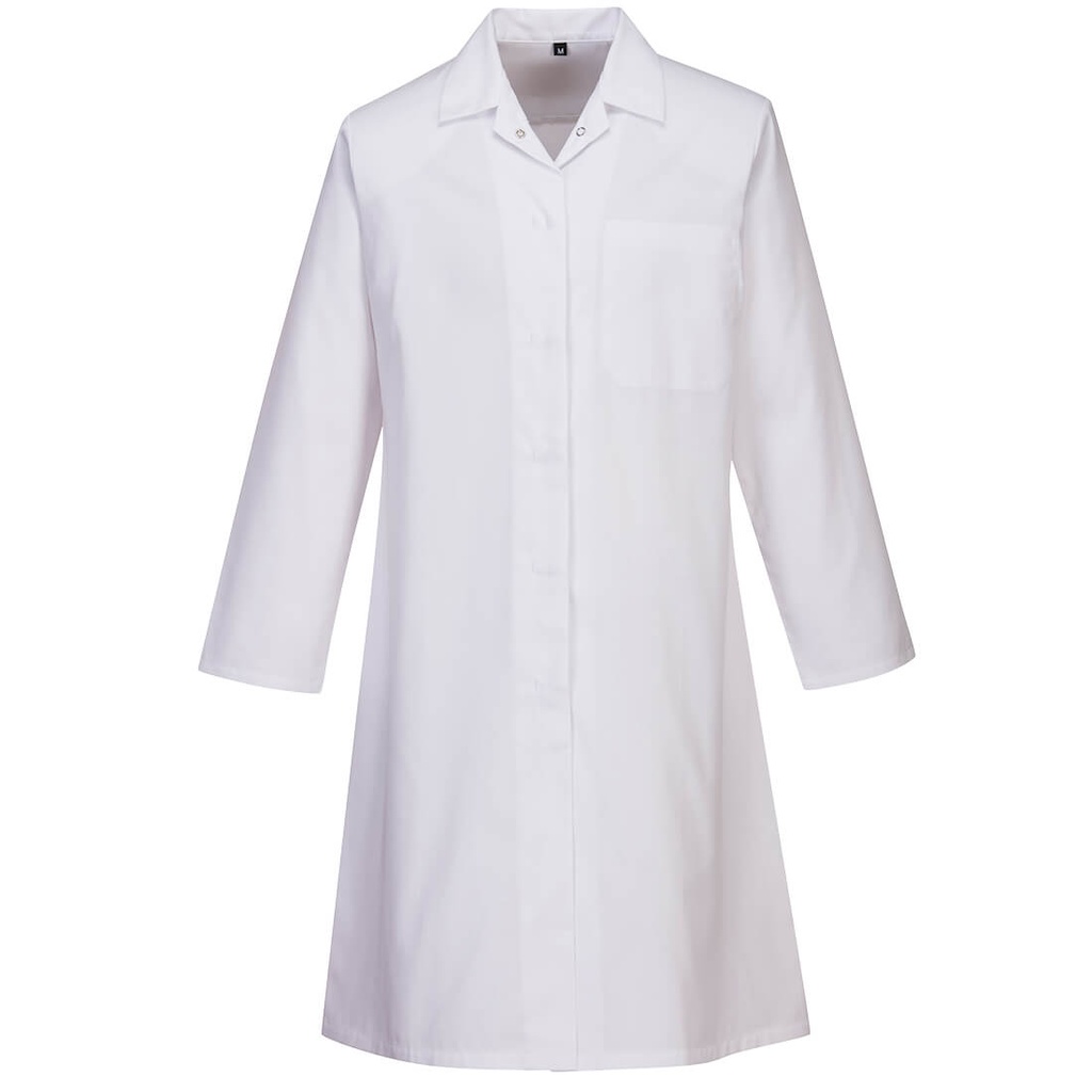 Blouse Femme Agroalimentaire, une poche - Blanc