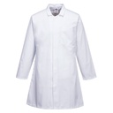 Blouse Homme Agroalimentaire, 3 poches - Blanc