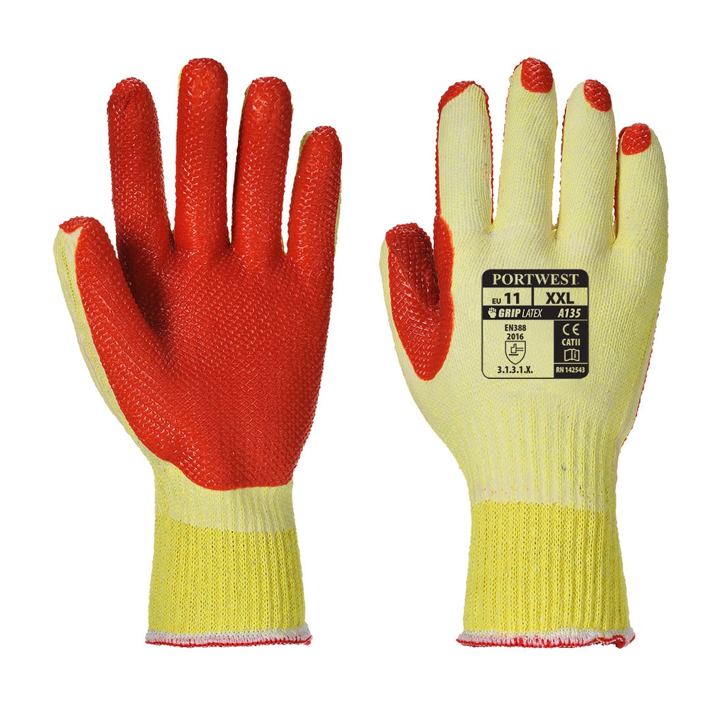 Gant High Grip - Jaune/Orange