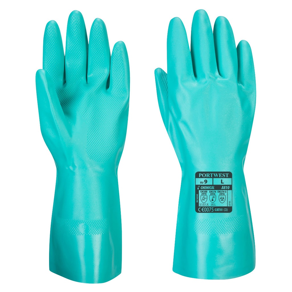 Gant Nitrosafe chimique - Vert