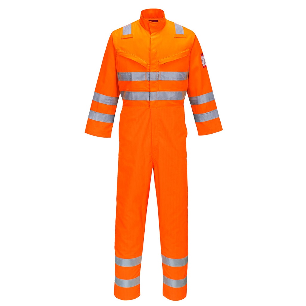 Combinaison Araflame Hi-Vis Multirisques - Orange