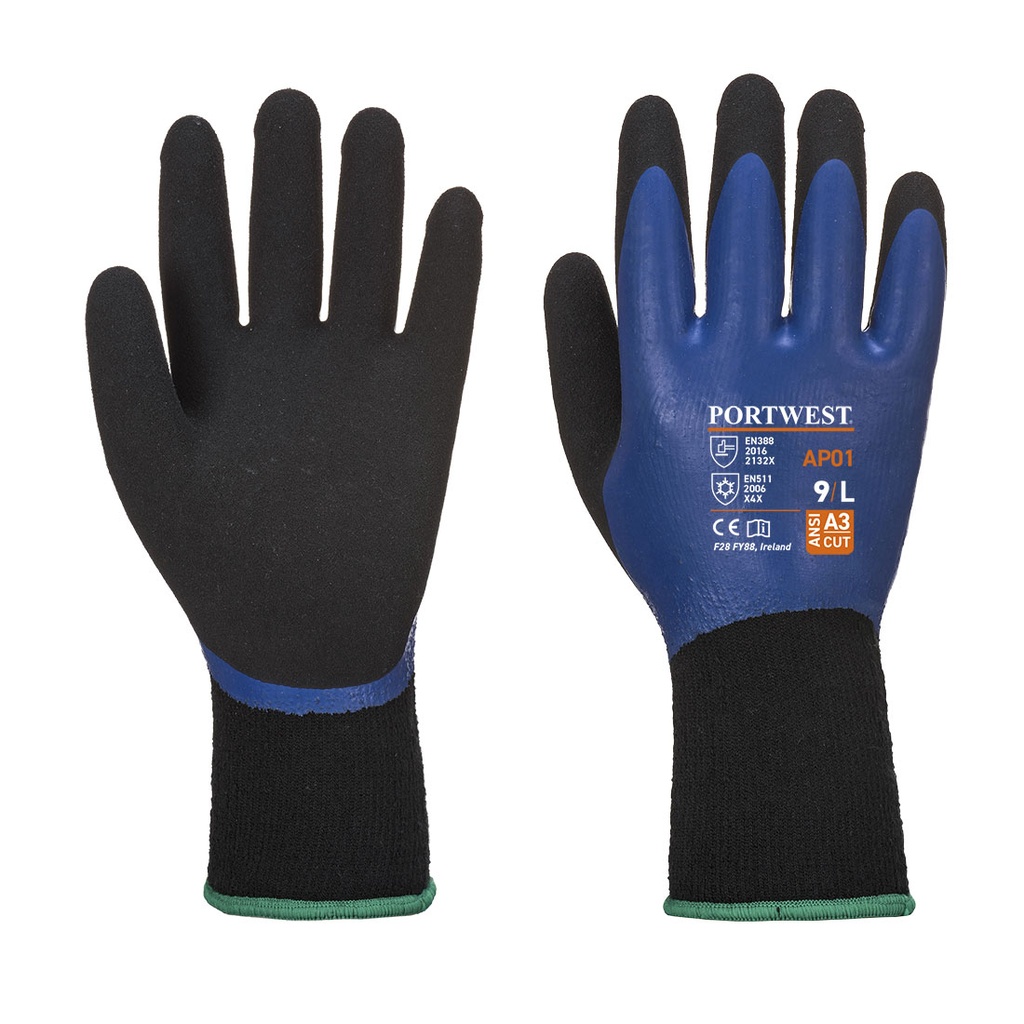 Thermo Pro Glove - Bleu/Noir