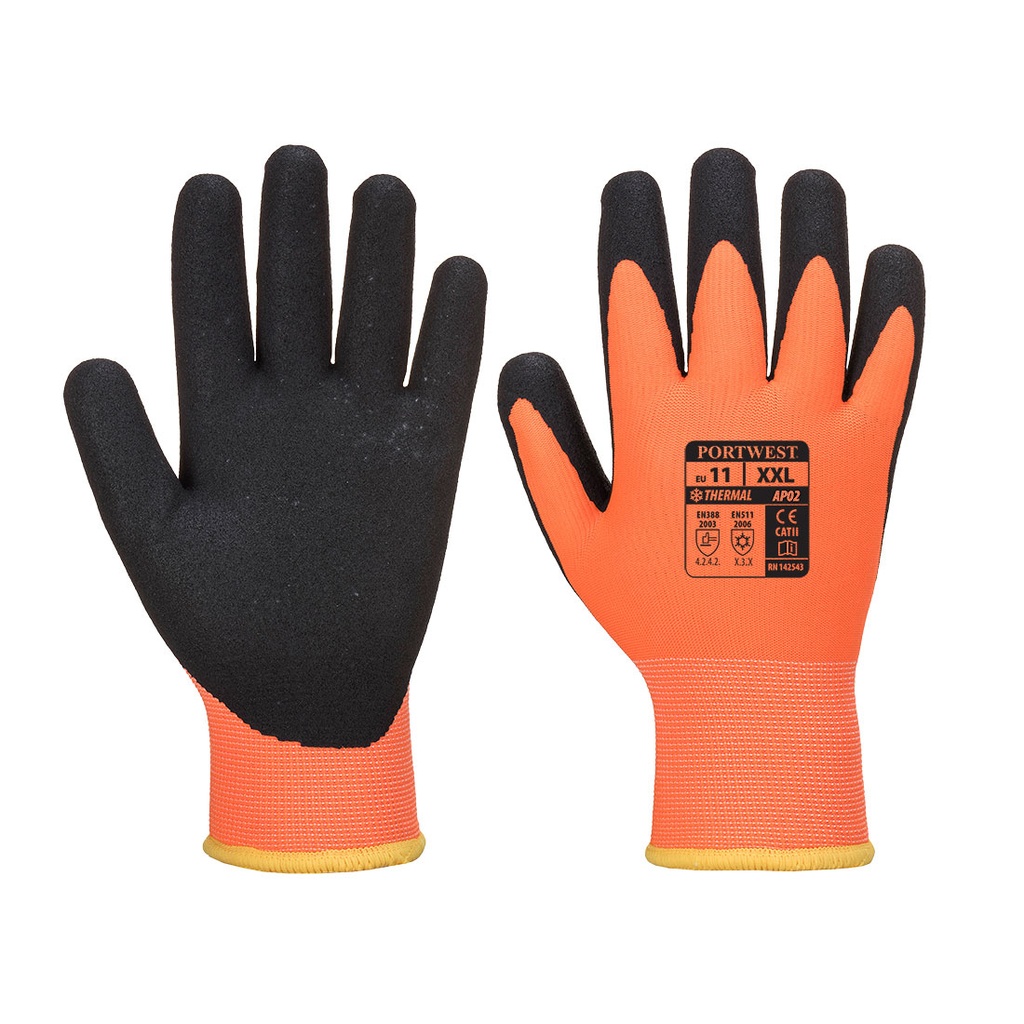 Gant Thermo Pro Ultra - Orange/Noir