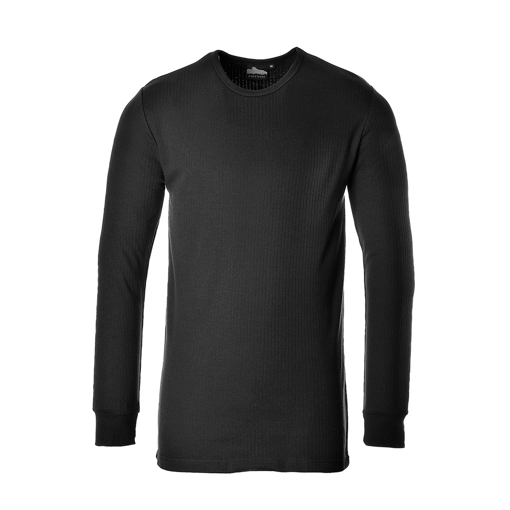 T-shirt Thermique Manches Longues - Noir