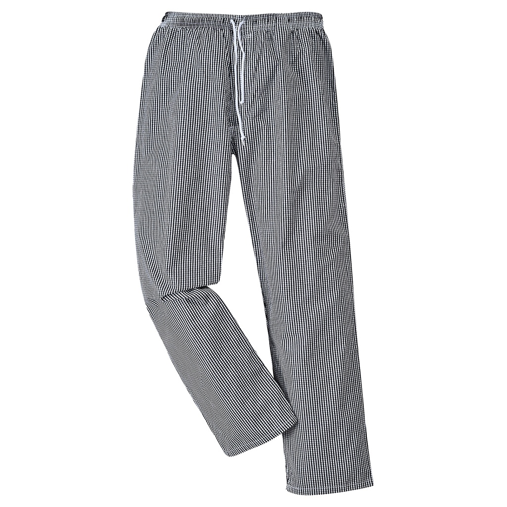 Pantalon de cuisine Bromley - Standard - Échiquier Noir