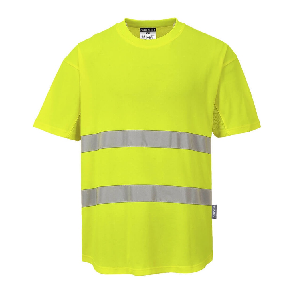 T-shirt aéré - Jaune