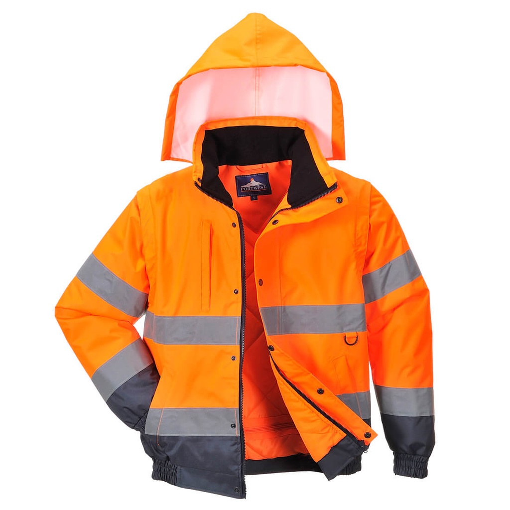 Blouson 2-en-1 HiVis - Orange