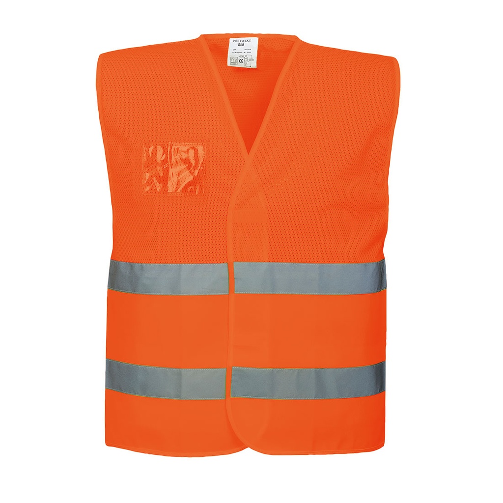 Gilet HV semi-maille - Orange