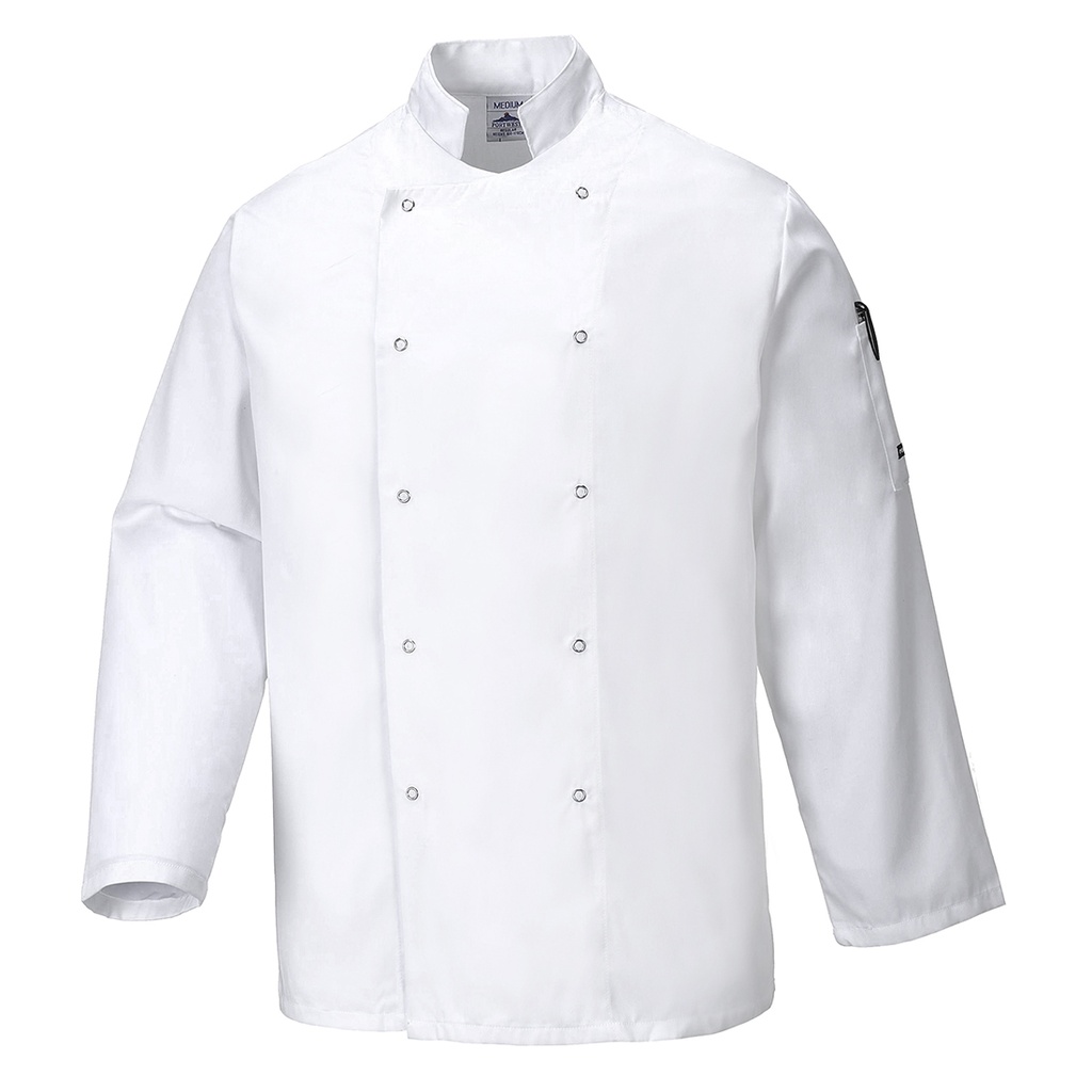 Veste de cuisine Suffolk - Blanc