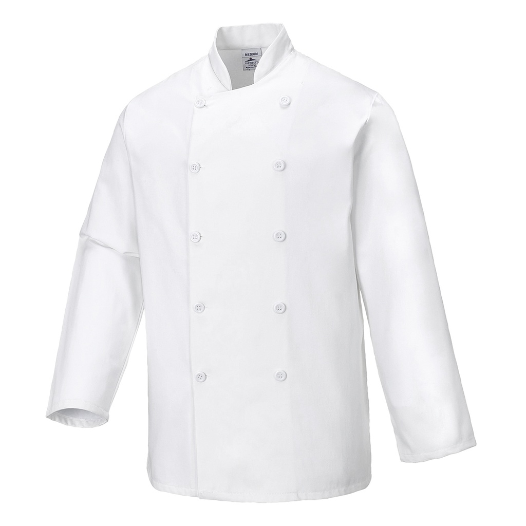 Veste de cuisine Sussex - Blanc