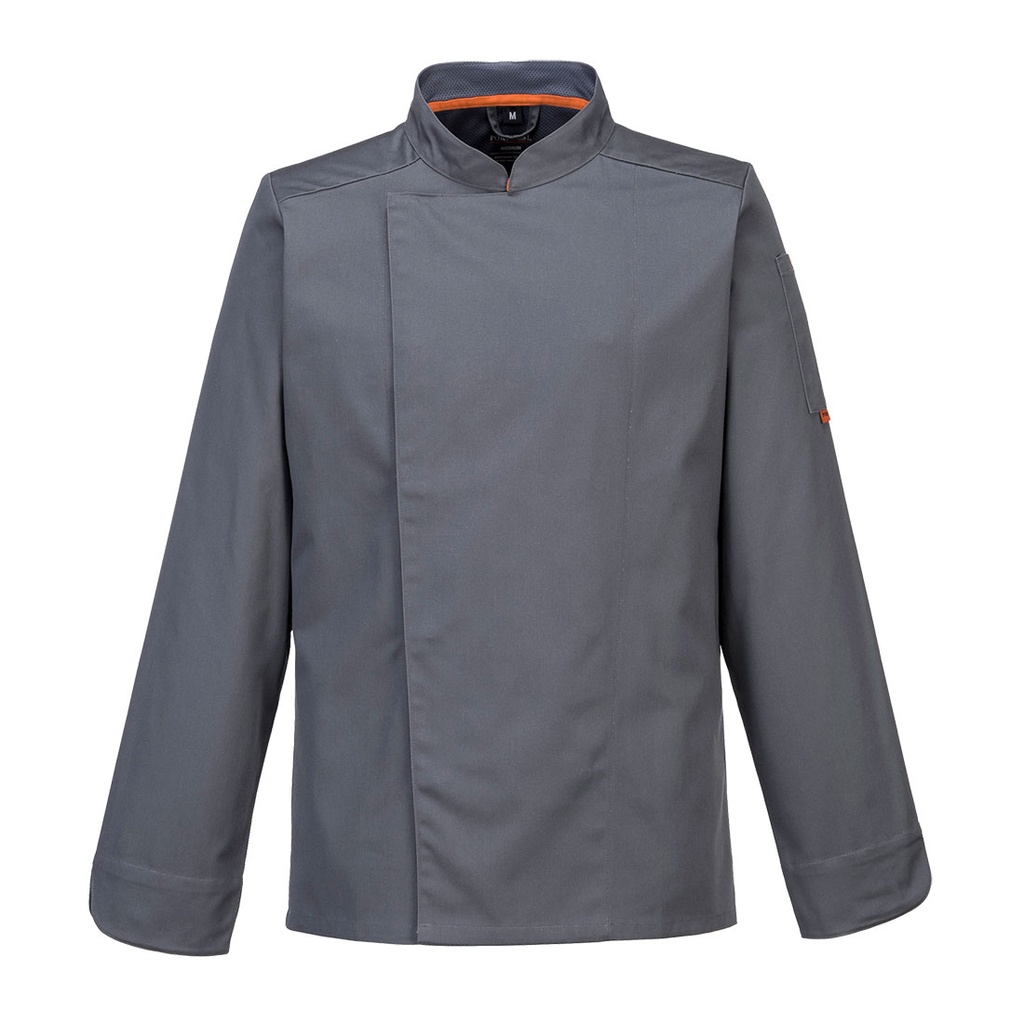 Veste Cuisine Meshair Pro L/S - Gris Ardoise