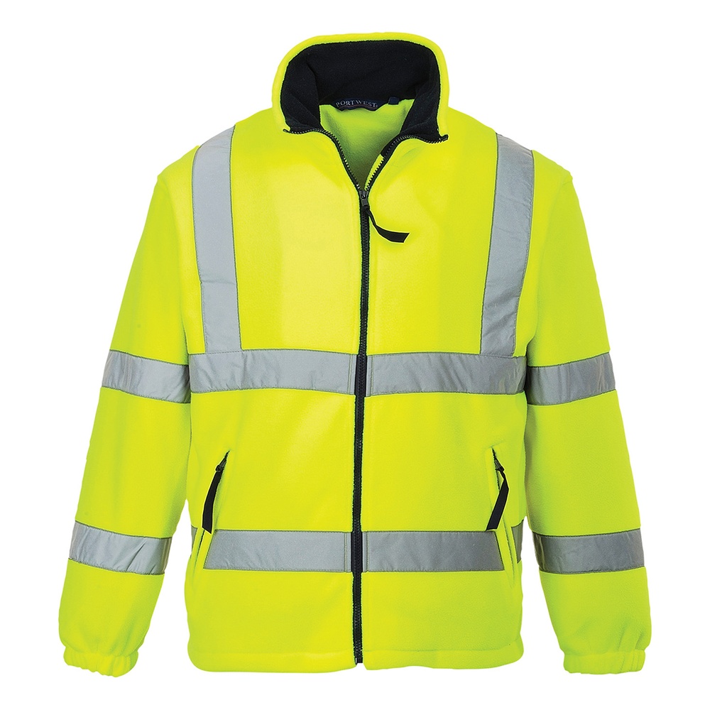 Polaire HiVis doublée filet - Jaune