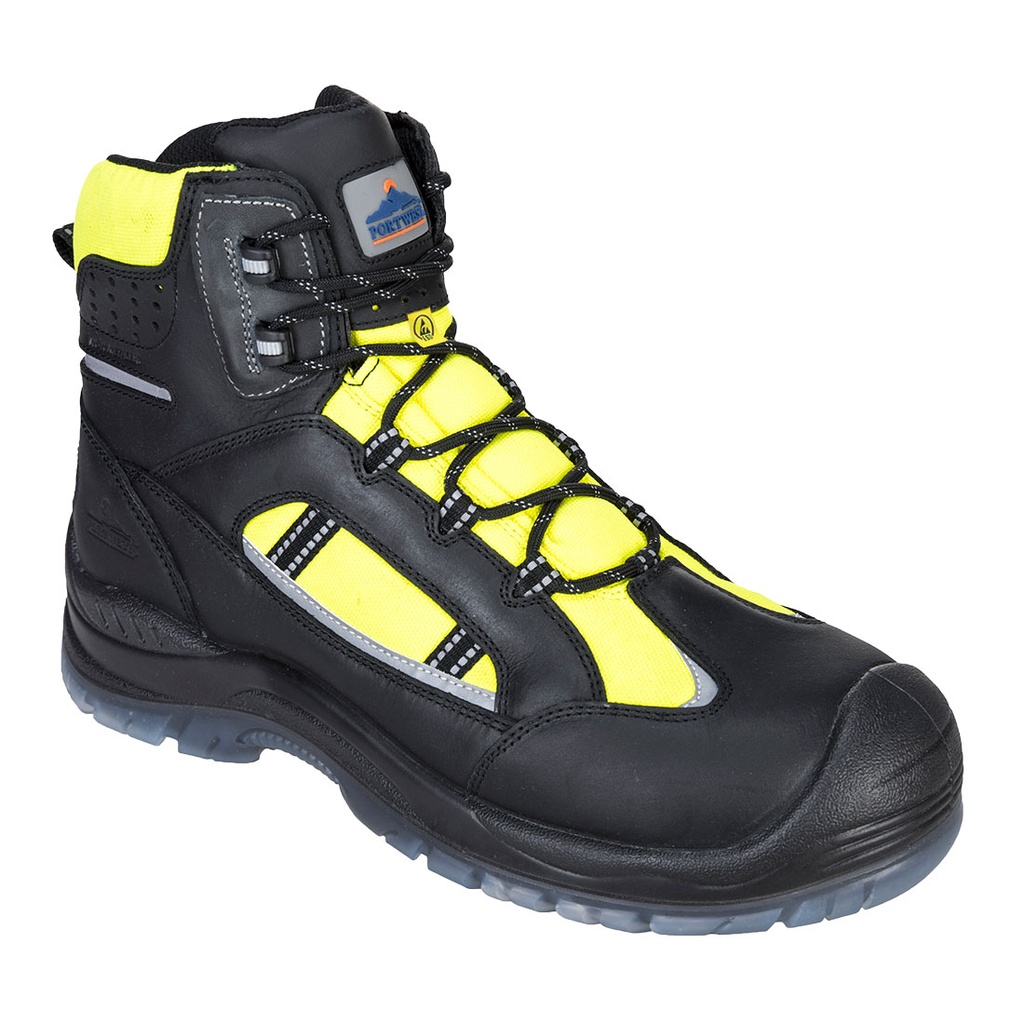 Chaussure montante Compositelite Retroglo Hi-Vis S3 WR ESD - Jaune