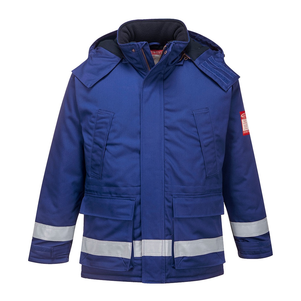 Parka Hiver FR Anti-Statique - Bleu Royal